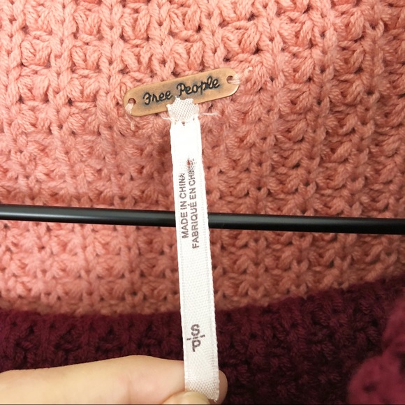 SOLD:NWT Free People Park City Colorblock Pullover - Picture 6 of 8